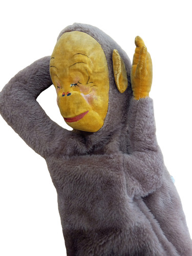 Vintage merrythought monkey - vintage,
