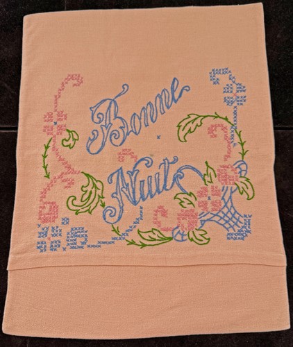 Vintage handmade embroidered - vintage,