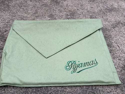 Vintage green pyjama case - green,