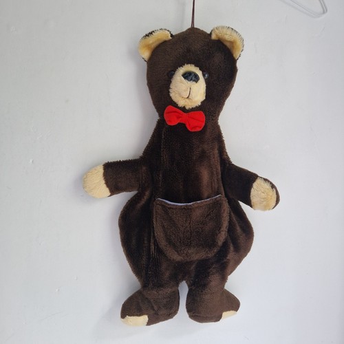 Vintage teddy bear - bear, bag