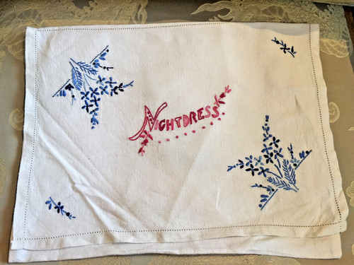 Handmade white linen - handmade,