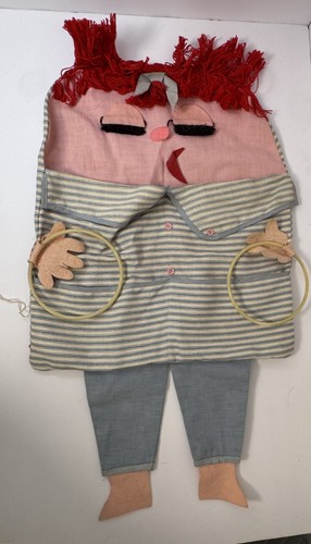 Vintage handmade rag doll - vintage,
